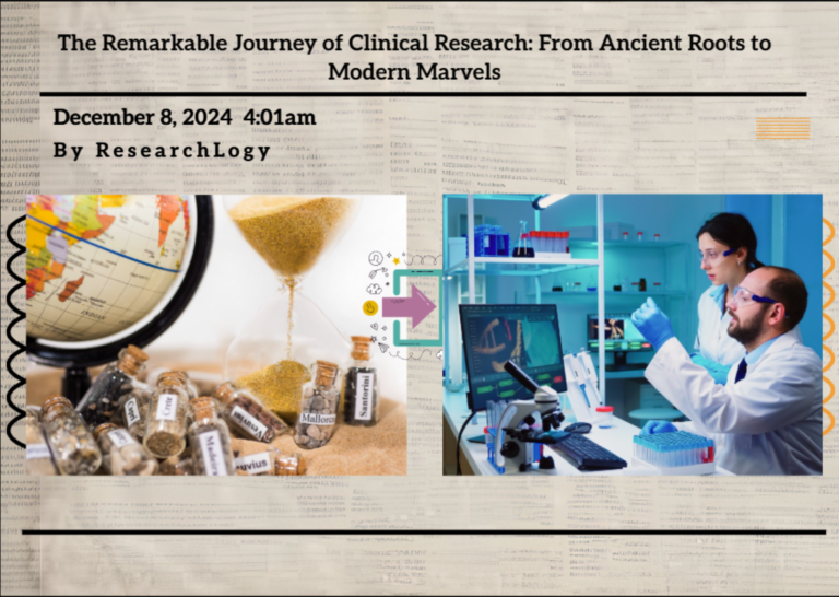 The Remarkable Journey of Clinical Research: From Ancient Roots to Modern Marvels